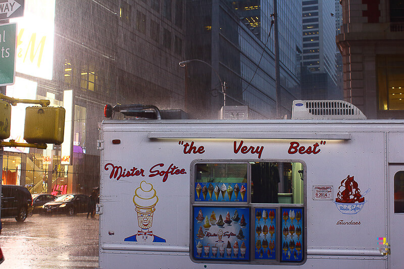A Journey Of Colour - Mister Softee Ice Cream Van Photo