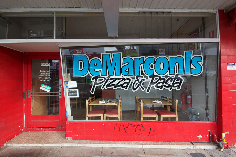 Those Little Shop Fronts - De Marconis Shopfront Photo