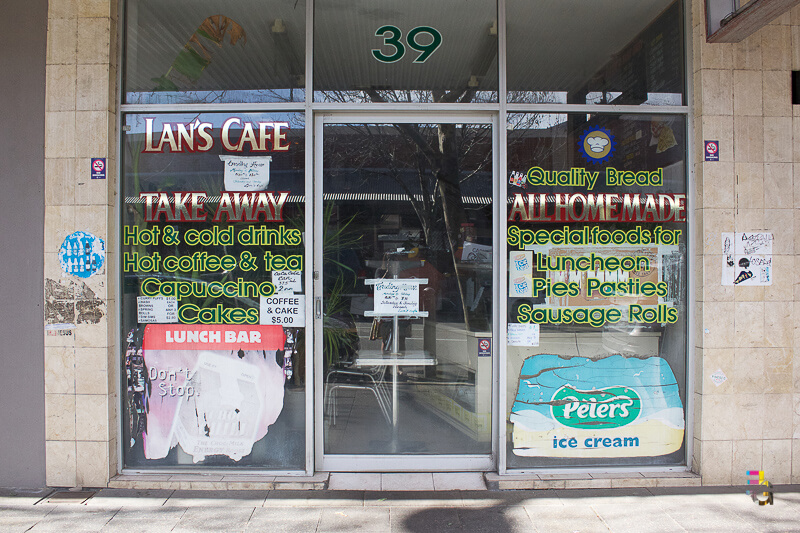 Those Little Shop Fronts - Lans Cafe Fremantle Photo
