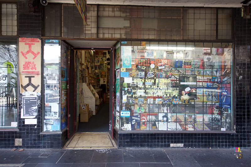 Those Little Shop Fronts - Greville Records Prahran Photo
